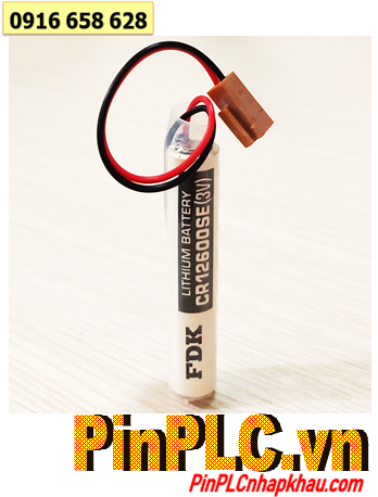 FDK CR12600SE; Pin nuôi nguồn FDK CR12600SE lithium 3v 1450mAh _Xuất xứ NHẬT
